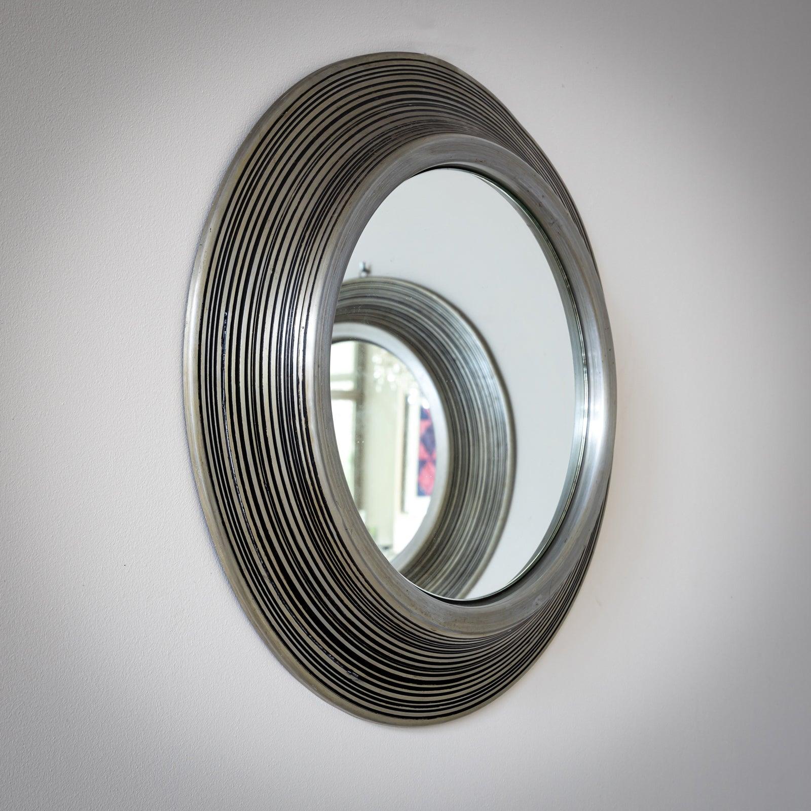 Round Mirrors by Atelier des Orfèvres Rasa Padova, Italy Mid-20th Century 1
