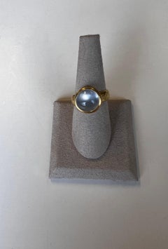 Moonstone Ring Set in 22 Karat Gold