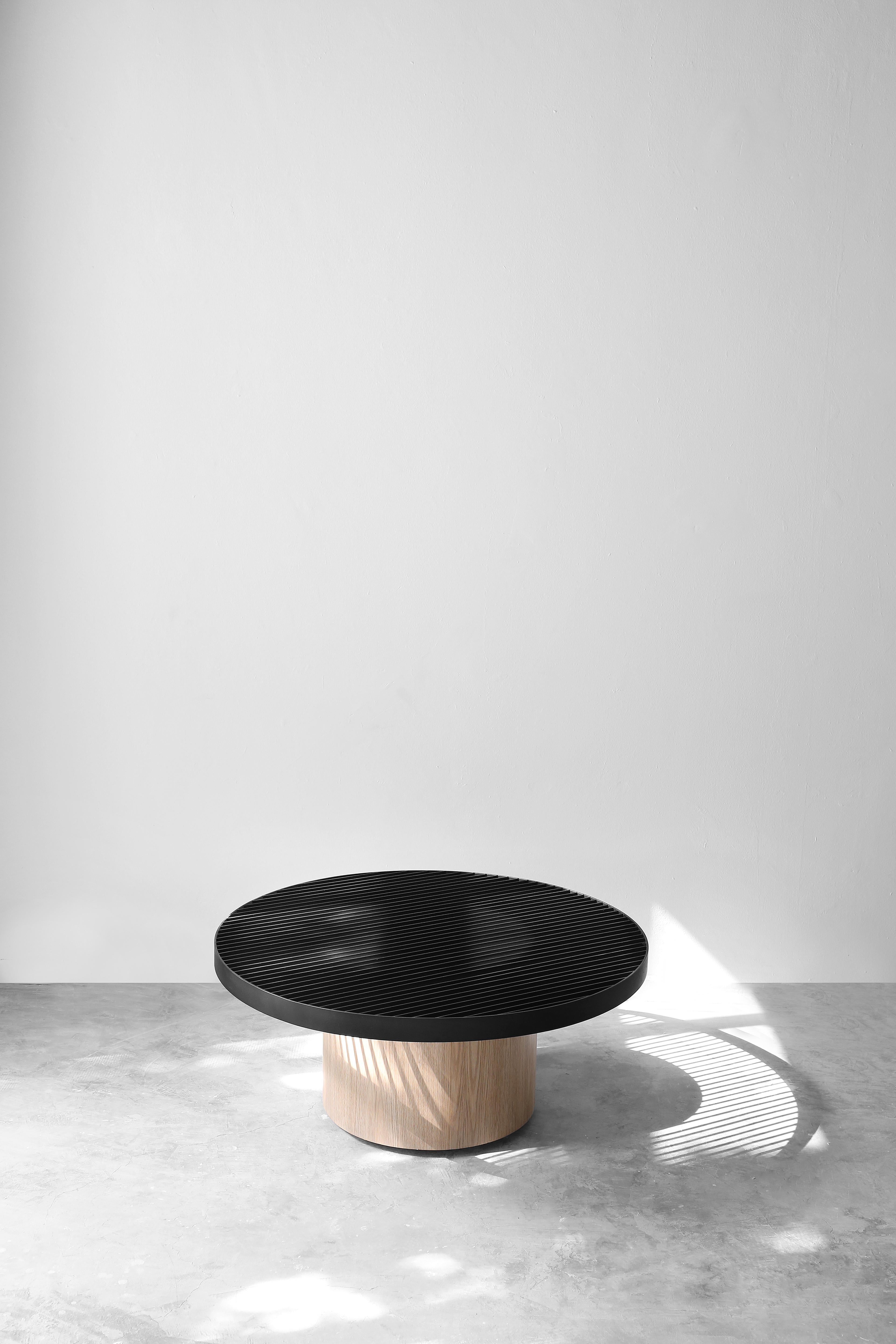 Post-Modern Round Movimiento Coffee Table by Joel Escalona For Sale