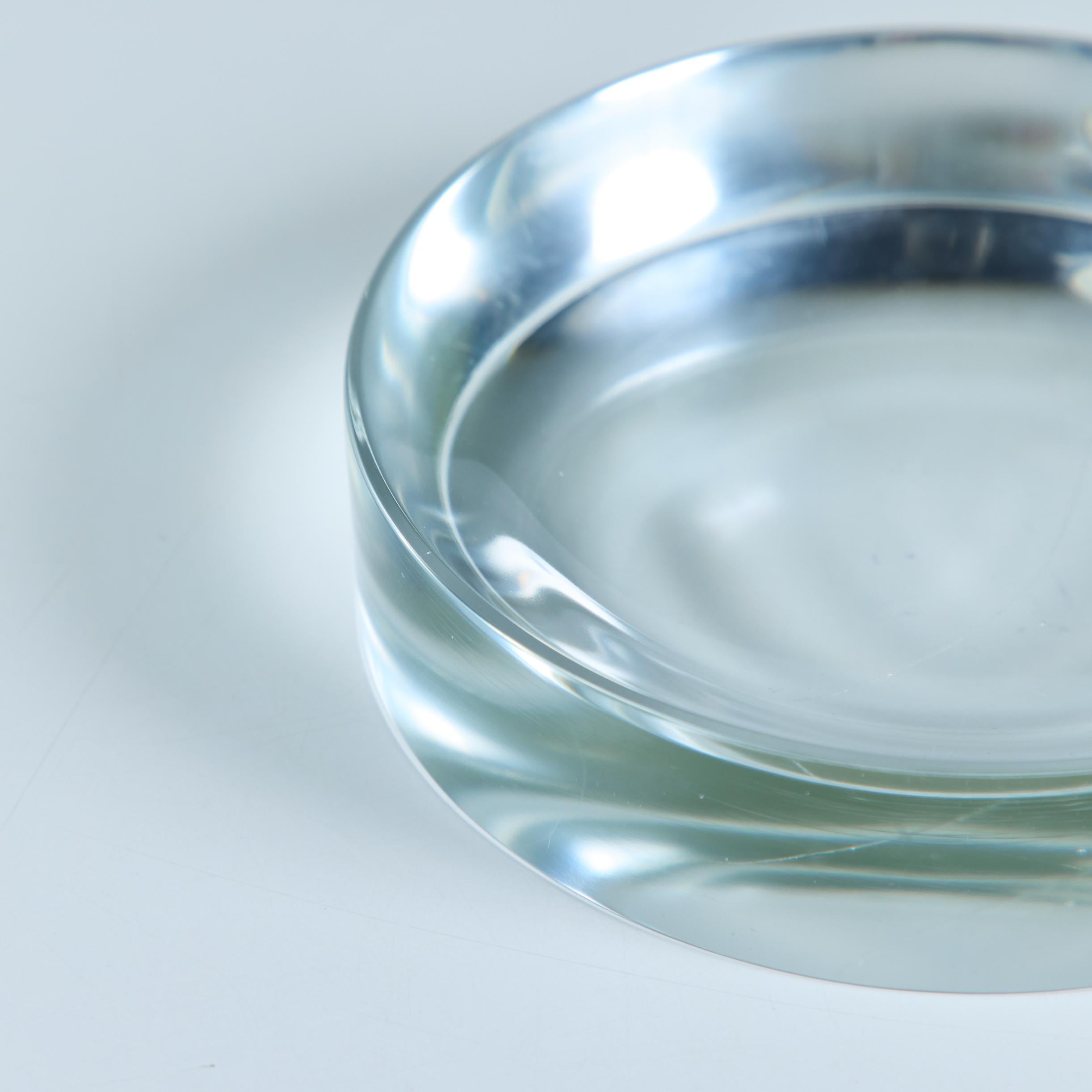 Cendrier rond en verre de Murano en vente 4