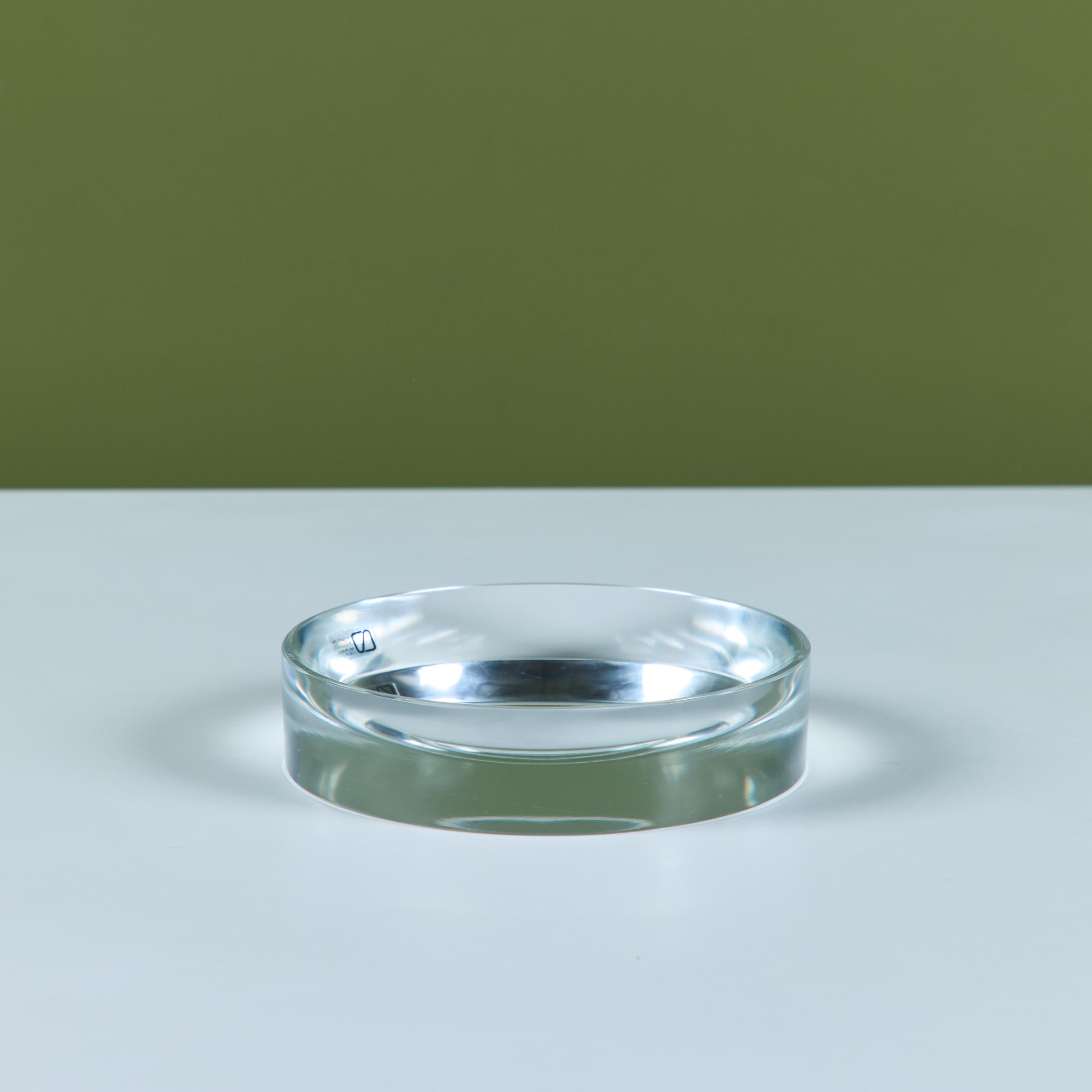 Round Murano Glass Ashtray for V. Nason & C. Excellent état - En vente à Los Angeles, CA