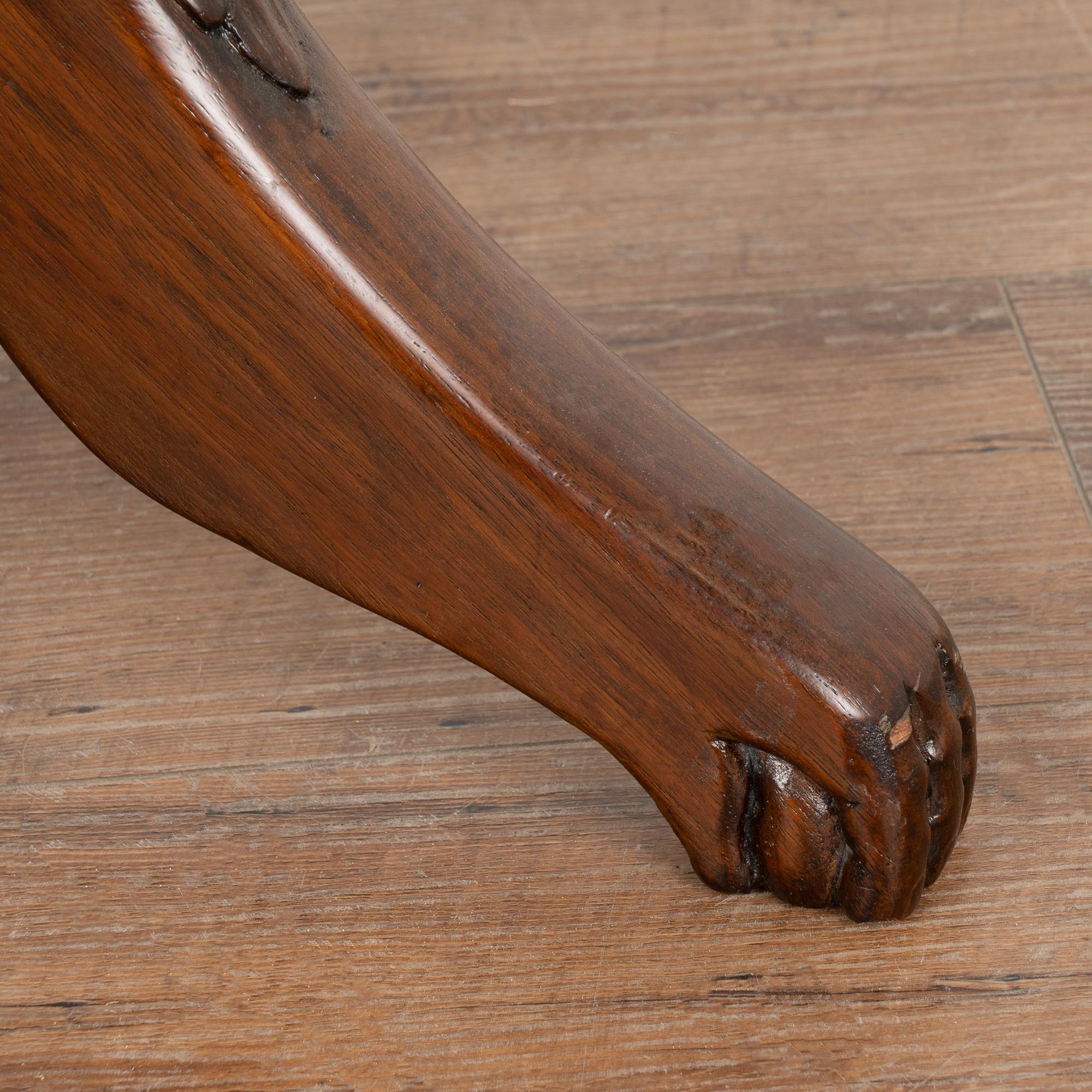 Guéridon rond en CIRCA Wood, Philippines vers 1840-60 en vente 4