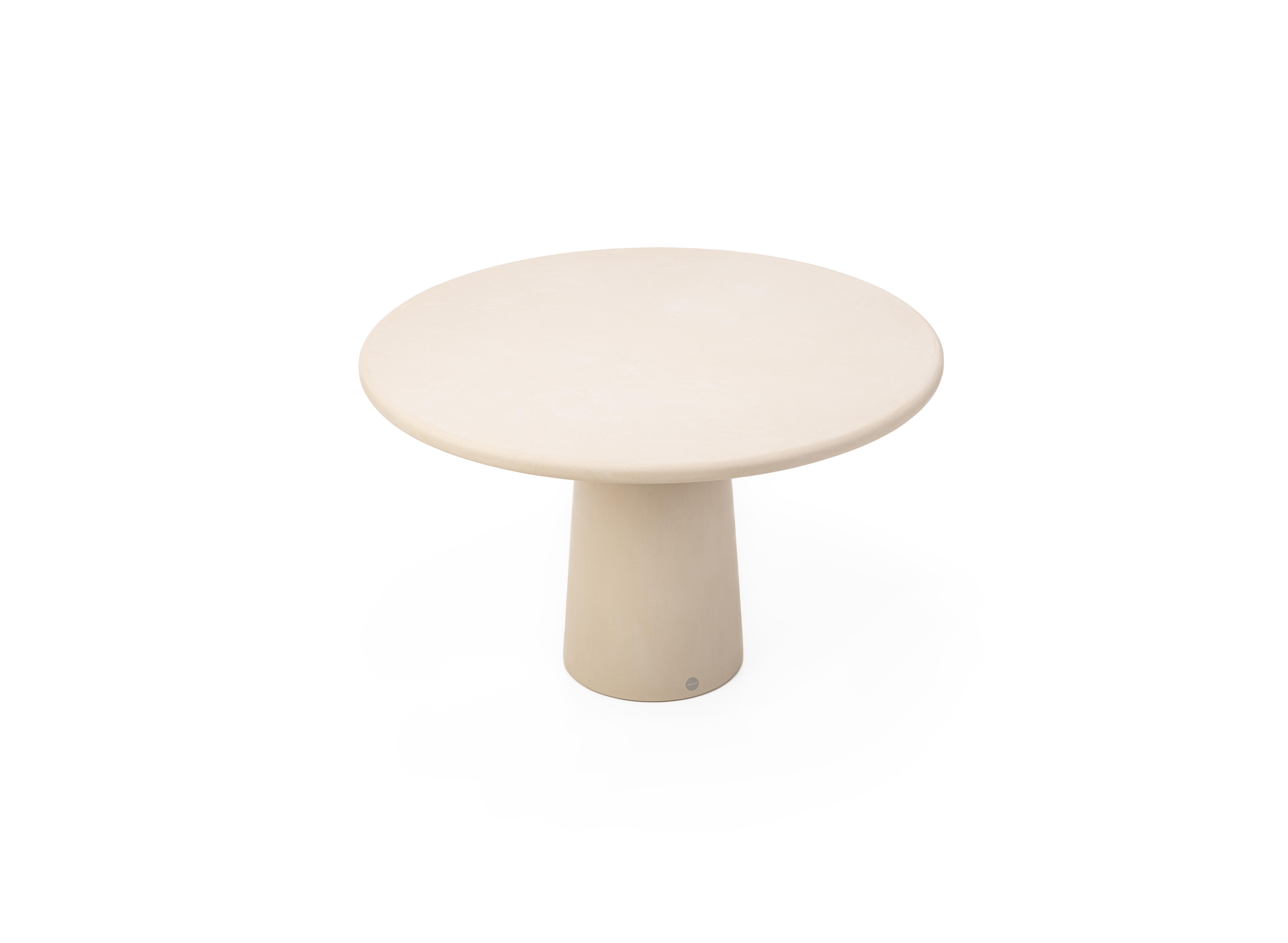 Contemporary Belgian design, handmade natural plaster table with a textured and earthy character.

Indoor use (price outdoor +10%)

Inspired by the menhir shape; An upright, elongated stone placed by prehistoric people in Celtic areas 4000-6000