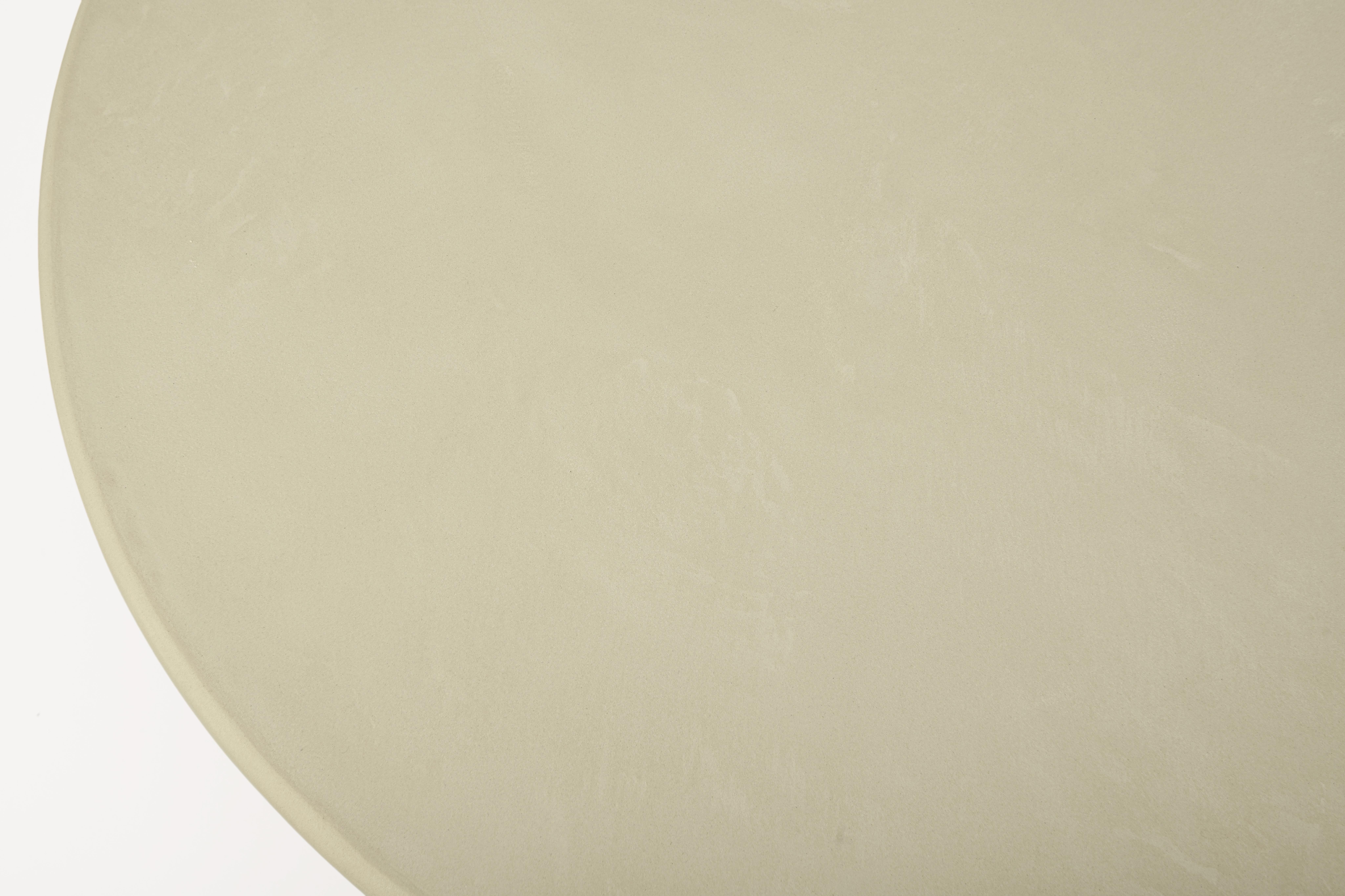 Contemporary Round Natural Plaster 