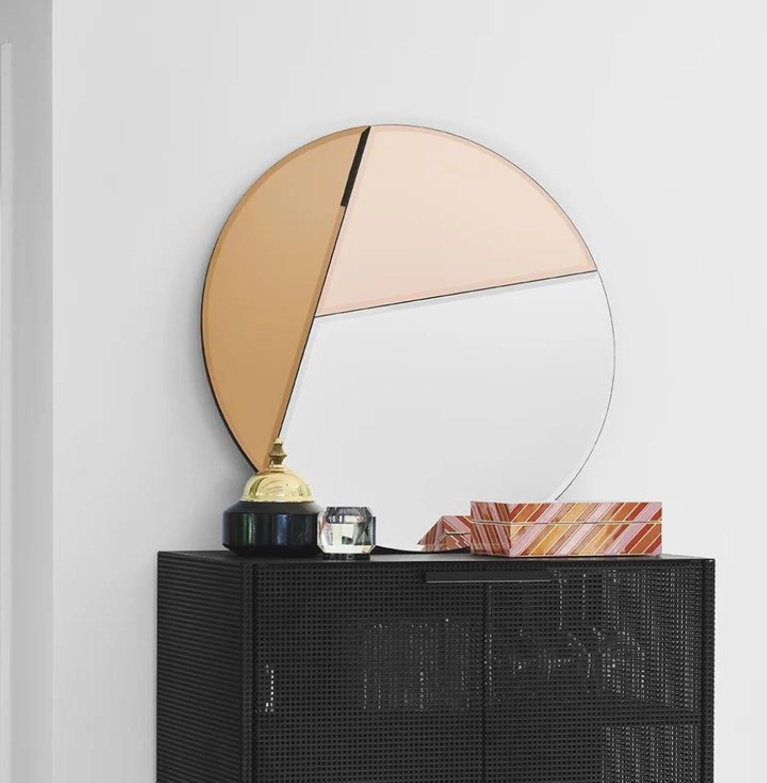 Post-Modern Round Nouveau 70 Mirror