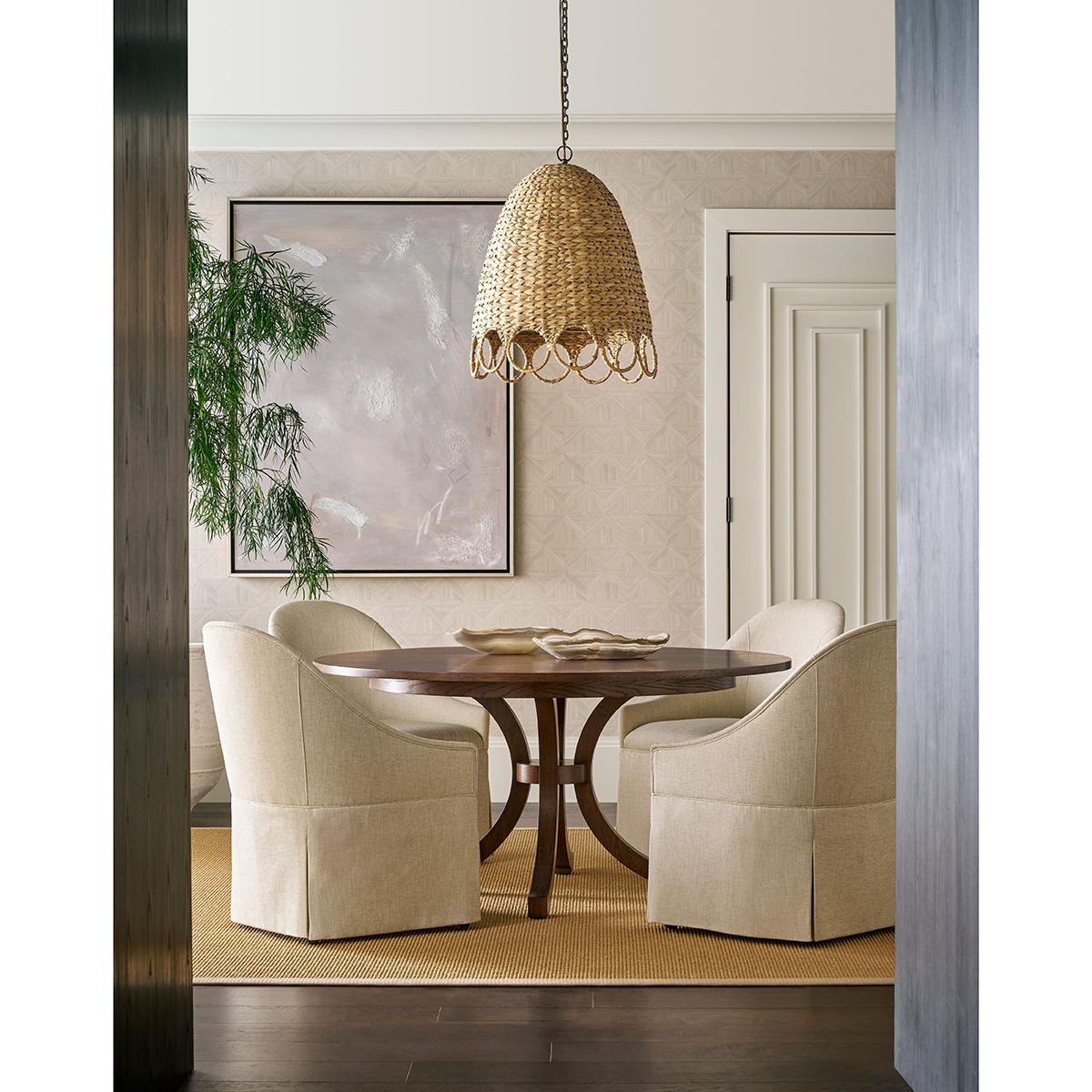 Mesa de Comedor Costera Redonda de Roble Siglo XXI y contemporáneo en venta