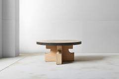 Round Oak Fundamenta Table 63 Geometric Flair, Contemporary Look by NONO