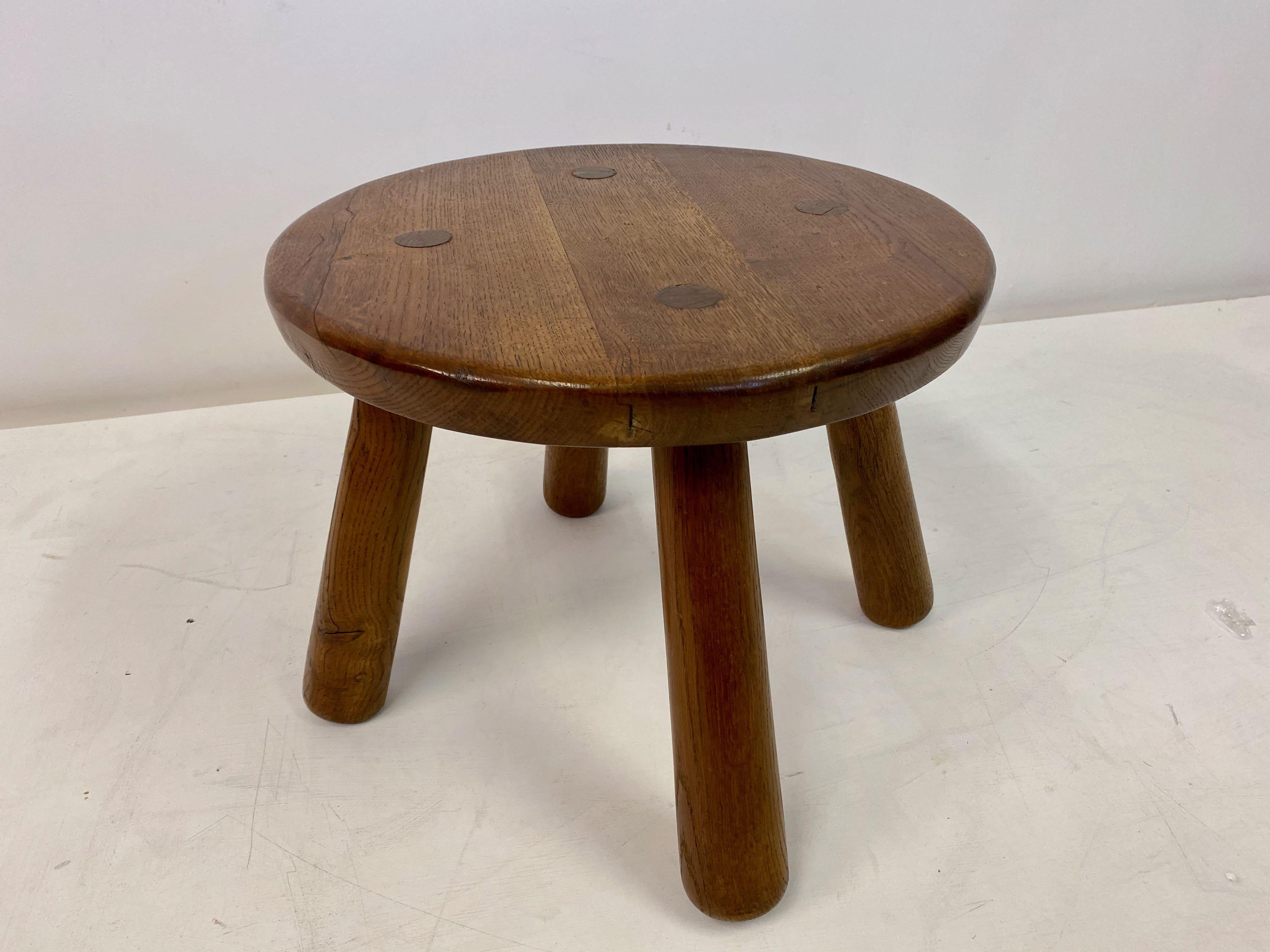Round Oak Table in the Style of Philip Arctander 3