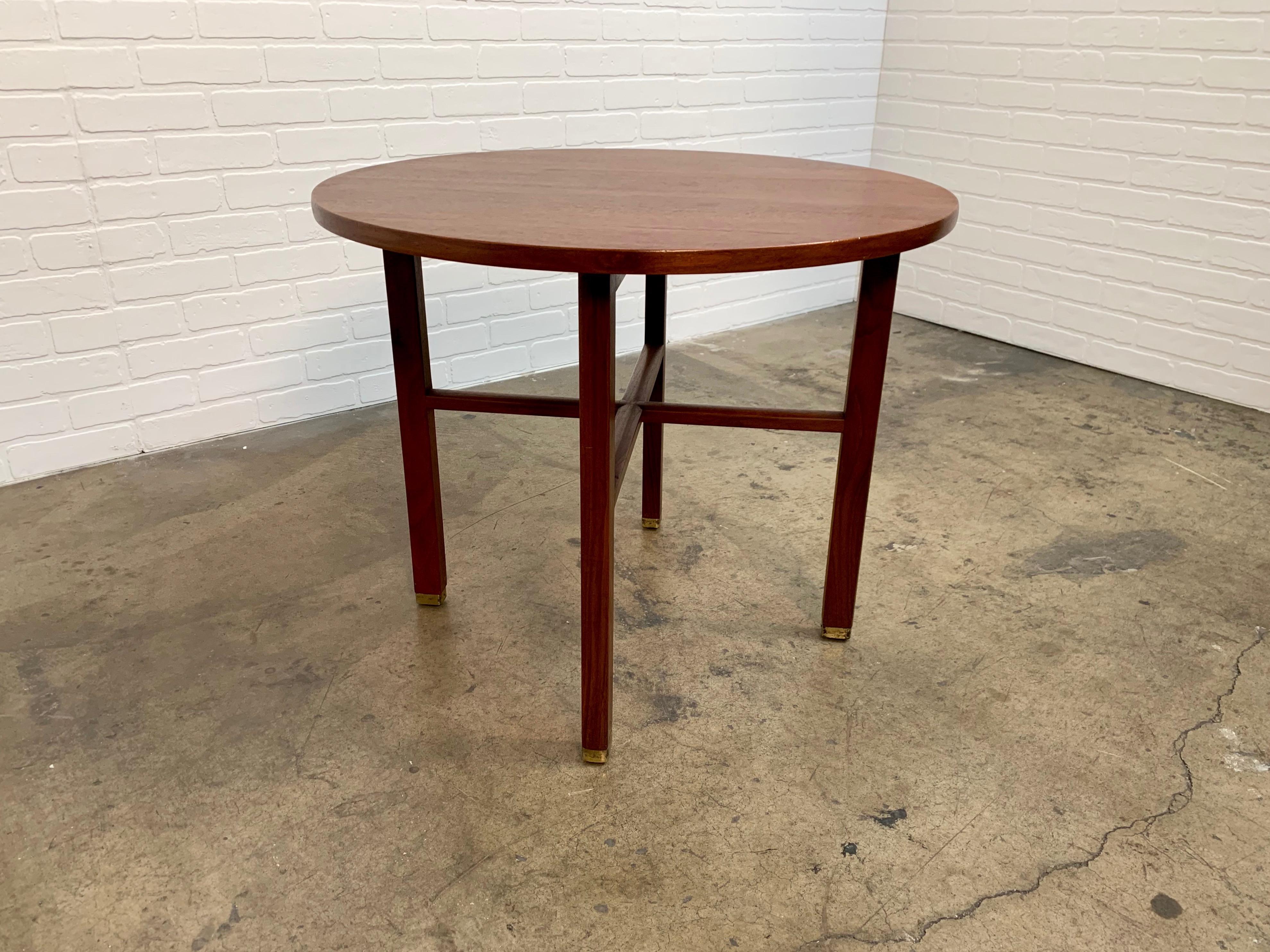 Round Occasional Table by Edward Wormley for Dunbar 3