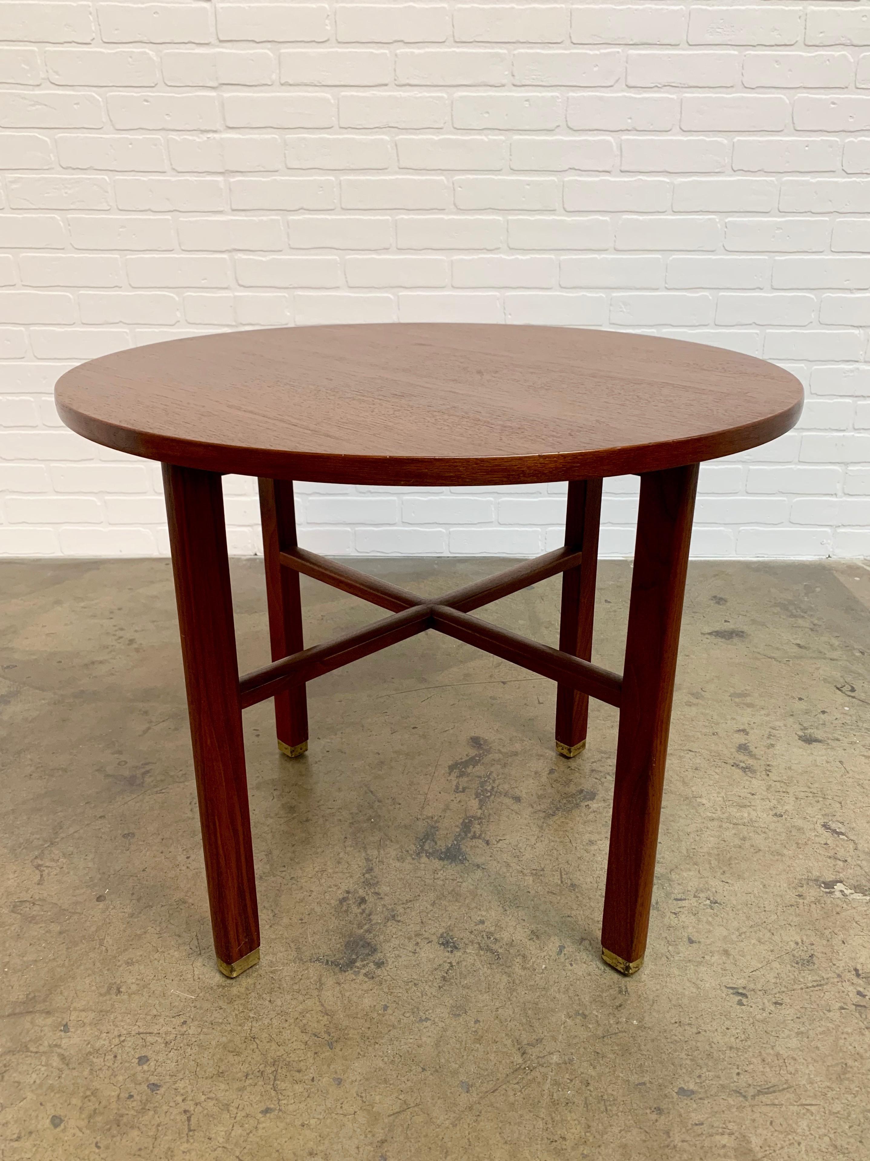 20th Century Round Occasional Table by Edward Wormley for Dunbar