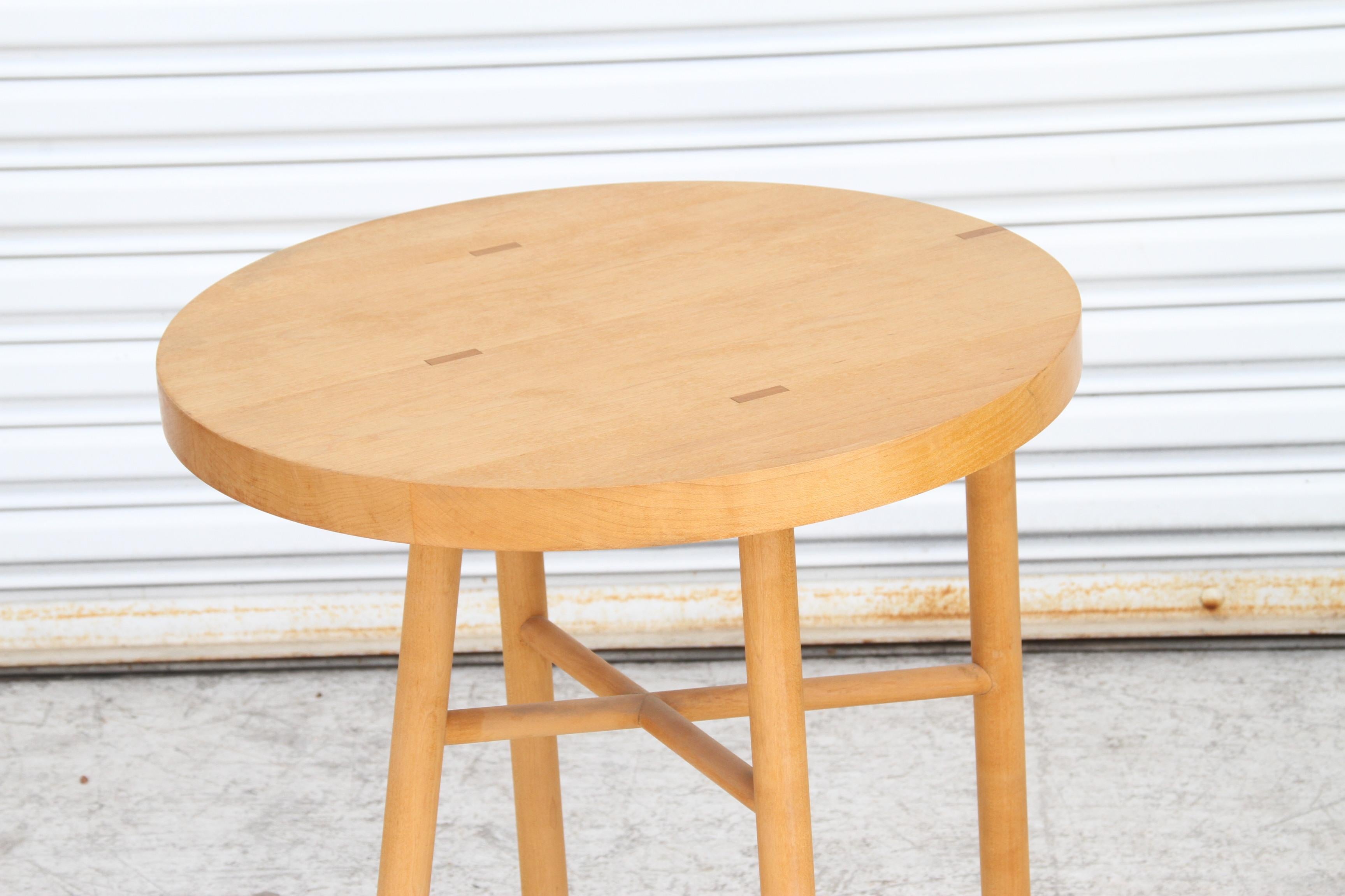 20th Century Round Occasional Table By Richard Meier For Sale