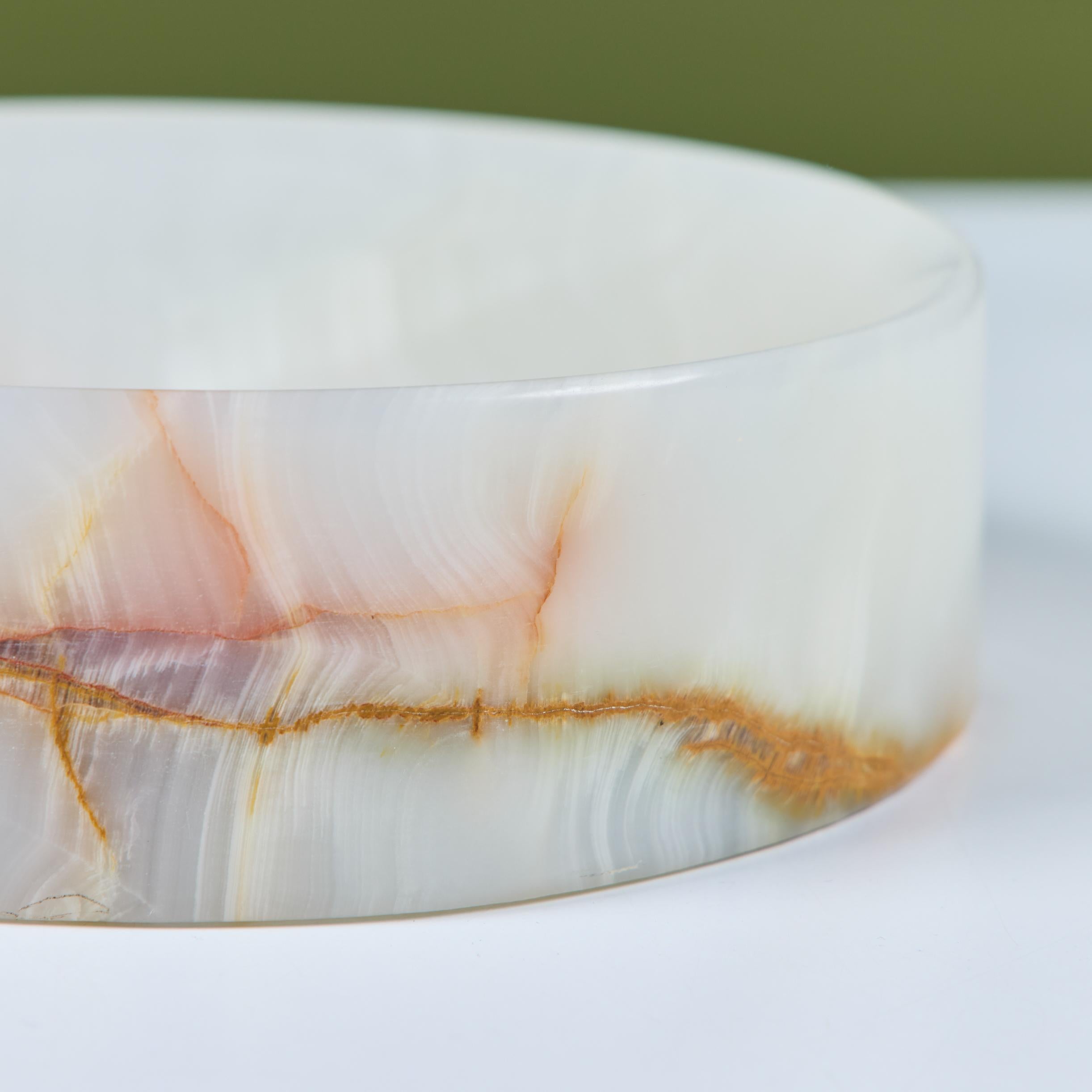 Round Onyx Ashtray For Sale 5