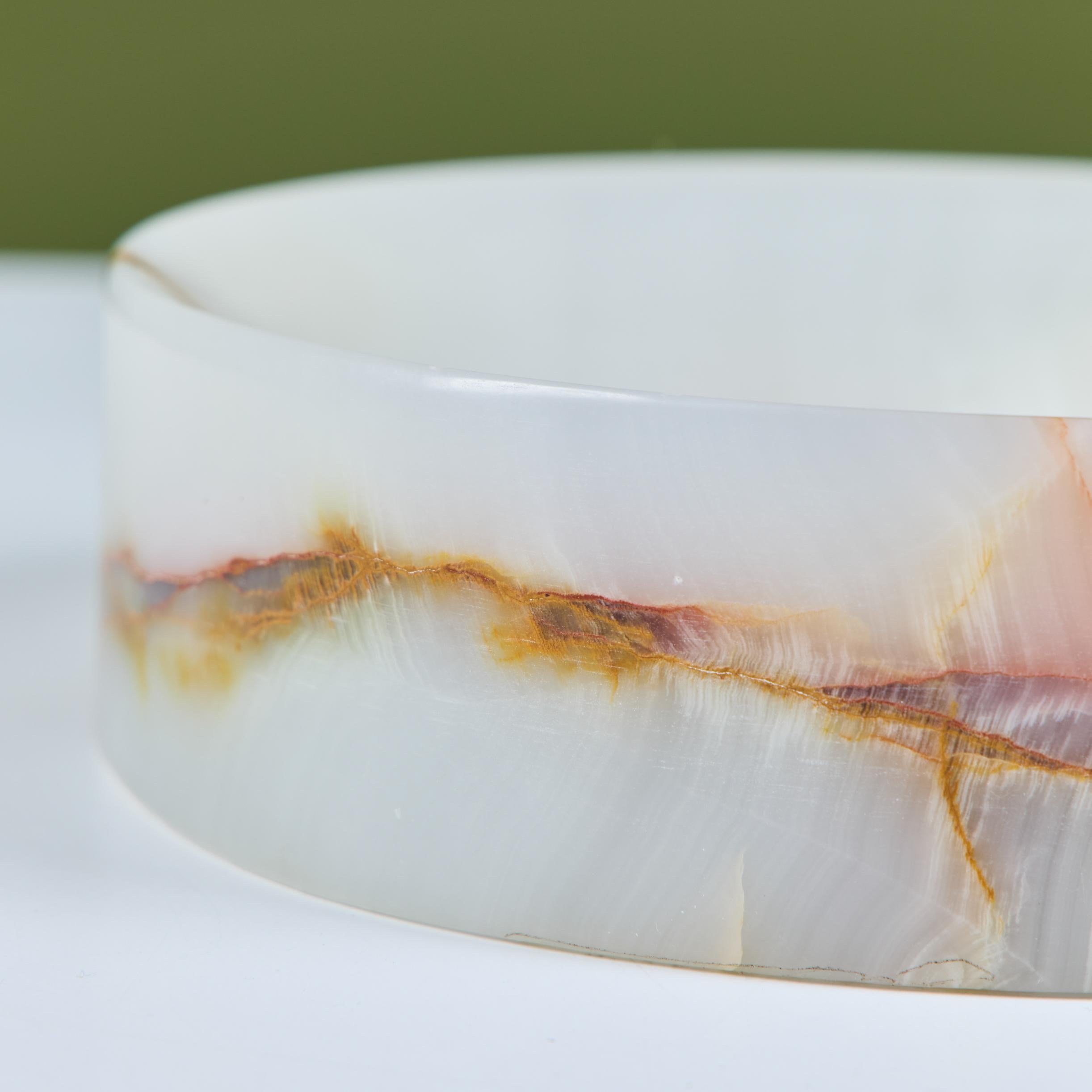 Round Onyx Ashtray For Sale 6