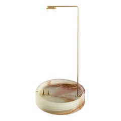 Round Onyx Posture Marble Vase, Carl Kleiner