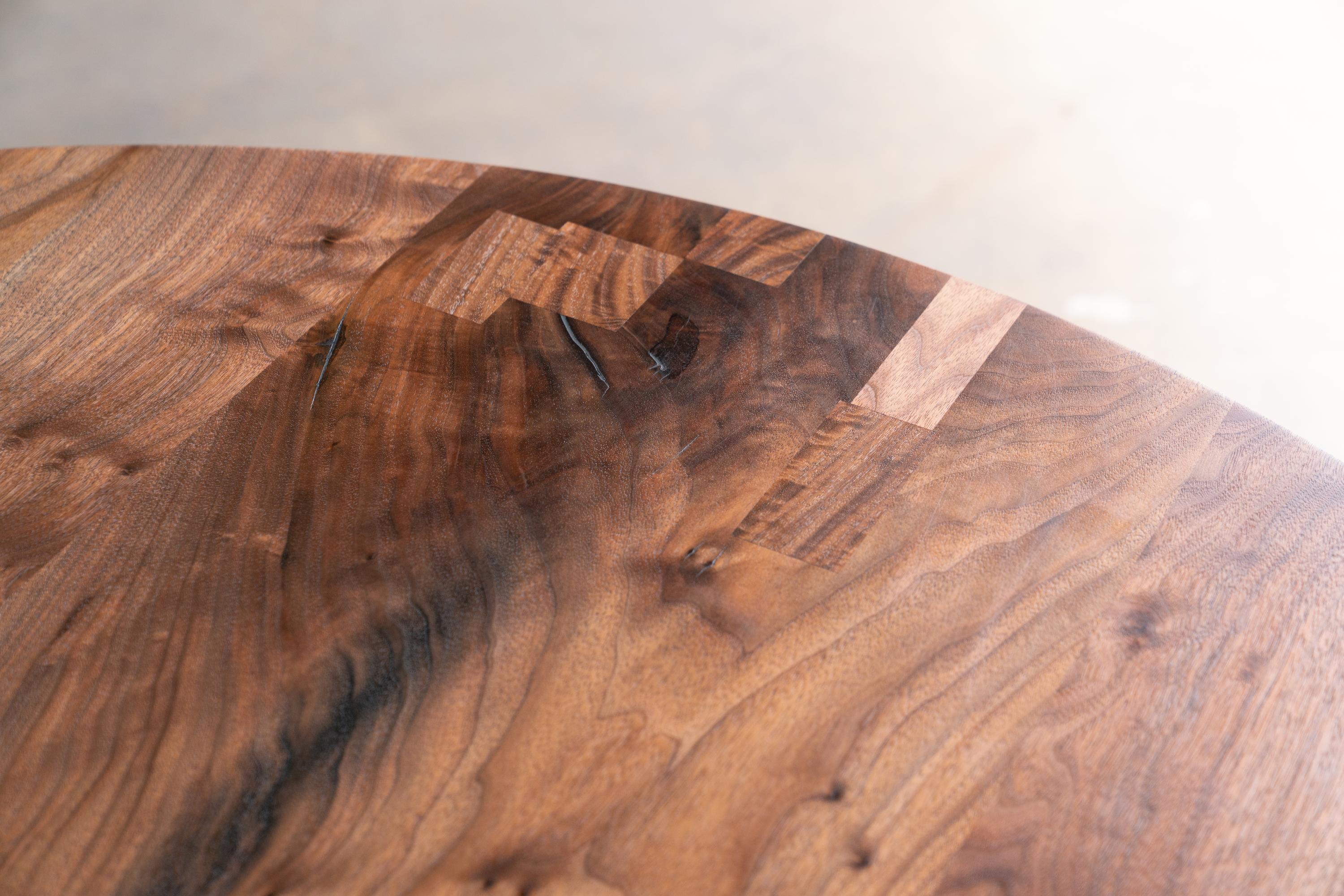 aero wood oval dining table