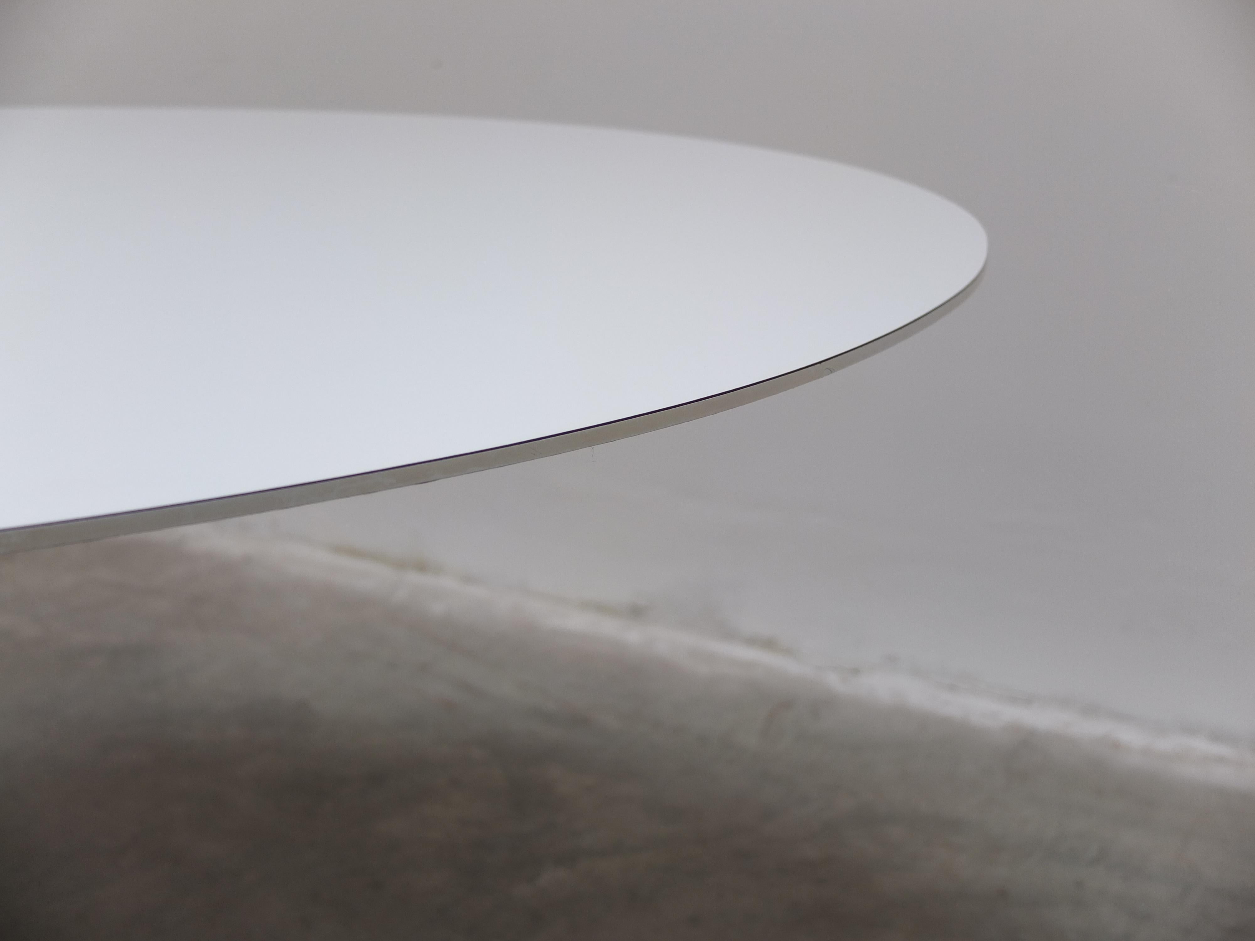 Table de salle à manger ronde à piédestal d'Alfred Hendrickx pour Belform, années 1960 7