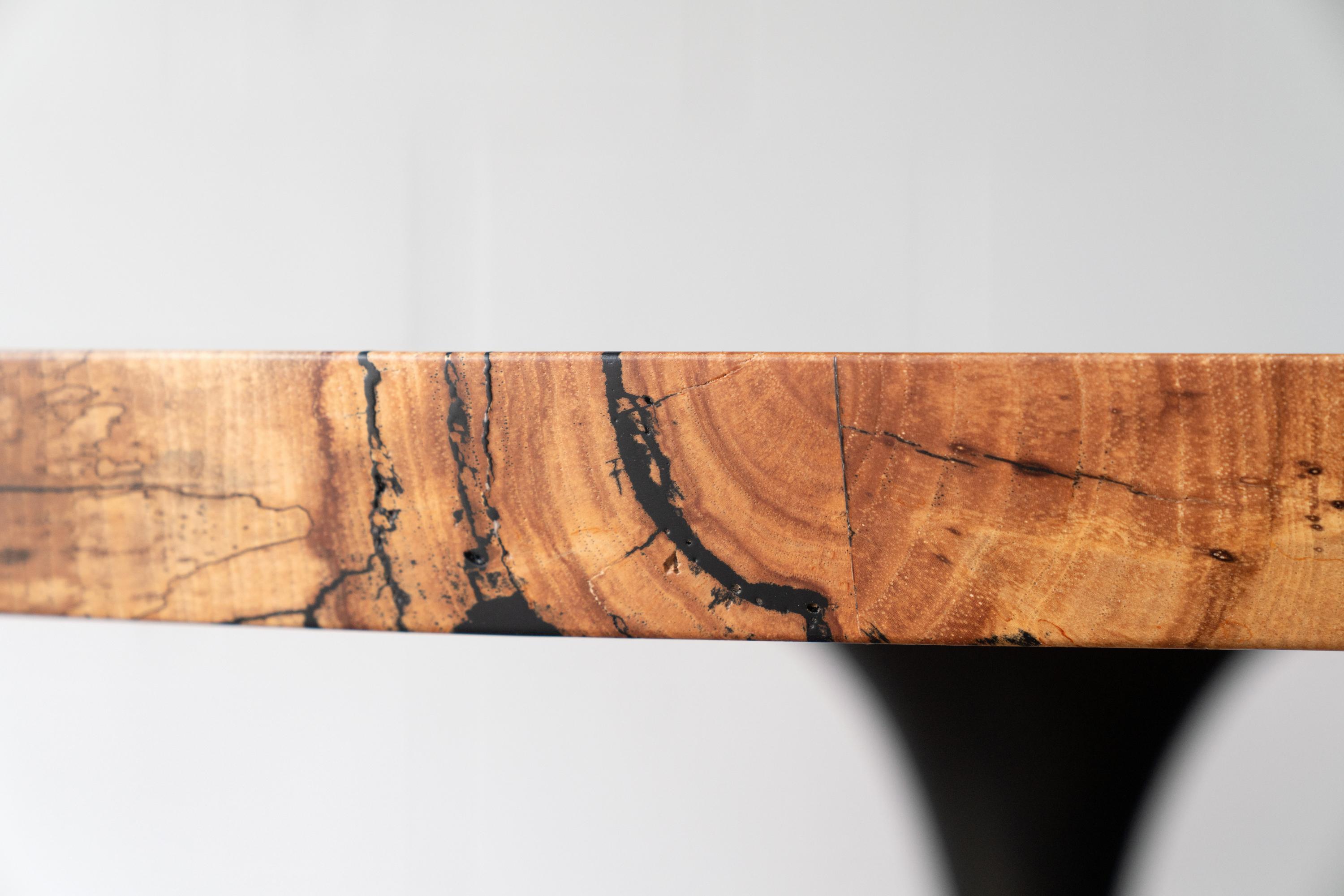 pecan wood desk