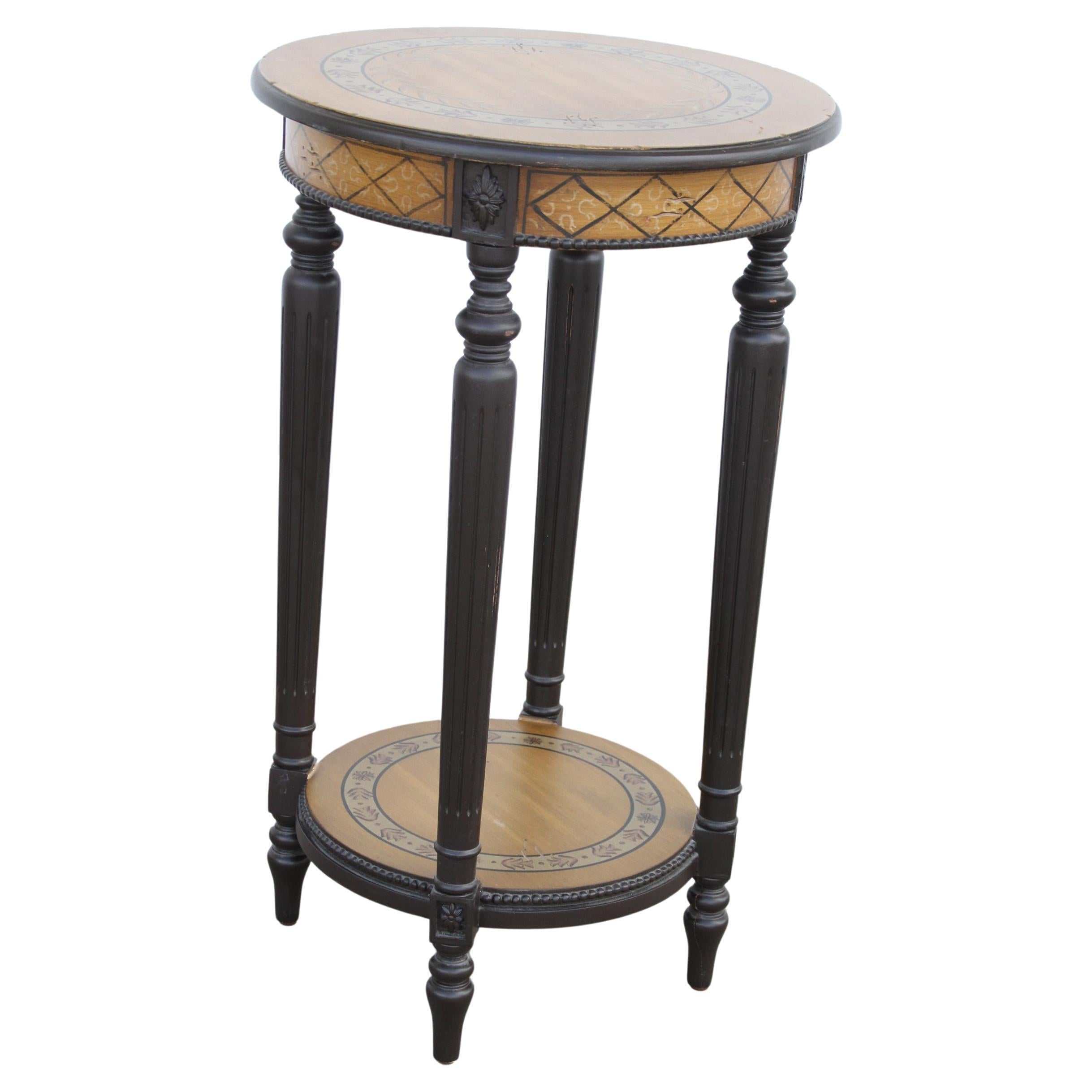 Round Pedestal Occasional Table