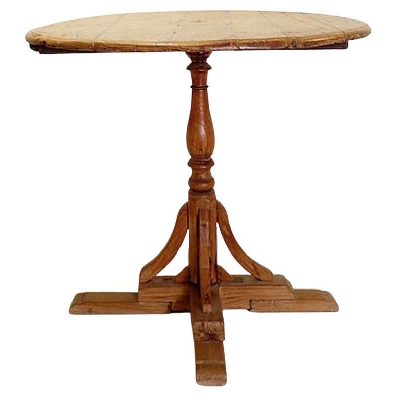 Tavolo con piedistallo rotondo Ø 95 cm