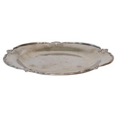 Round Pewter Dish by Just Andersen, 1920s, Denmark