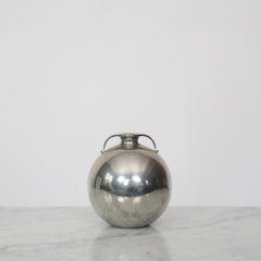 Vaso rotondo in peltro di Just Andersen, anni '30, Danimarca