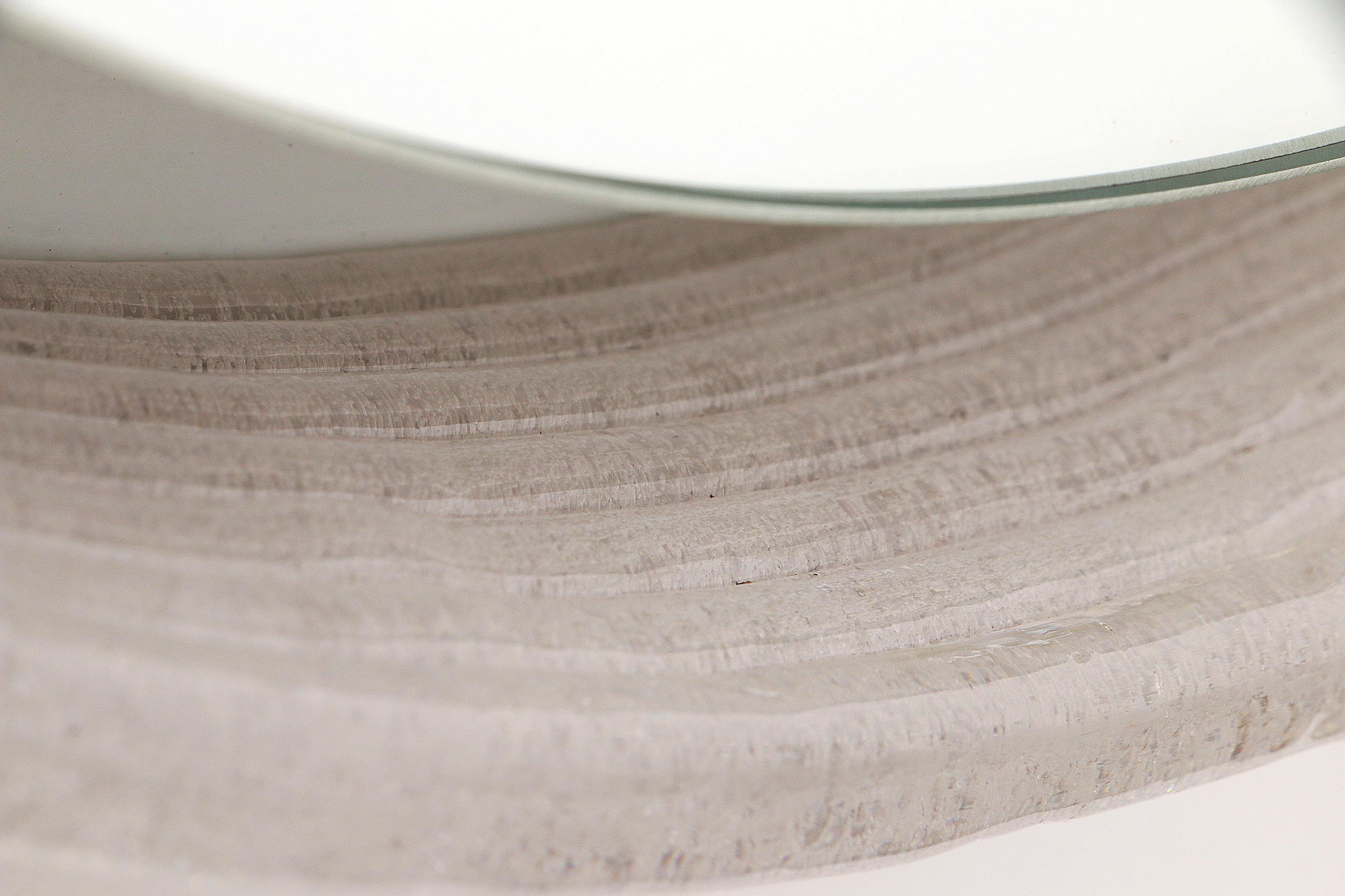 Specchio da bagno rotondo in plexiglass di Hillebrand in vendita 4