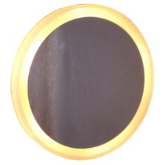 Specchio da bagno rotondo in plexiglass di Hillebrand