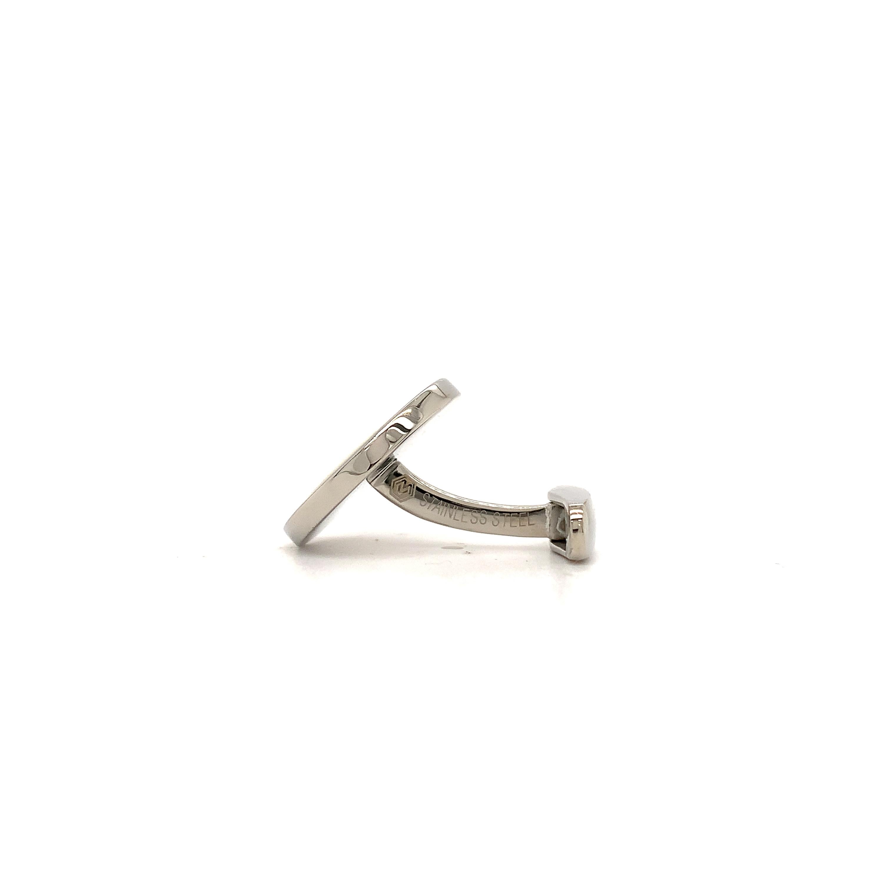 Gemelos redondos pulidos Acero inoxidable Achat Ø aprox. 19 mm en venta 1