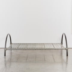 Round rail bed by Ron Arad for One Off⁠