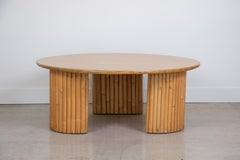 Round Rattan Coffee Table
