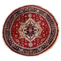 Round Red Heriz