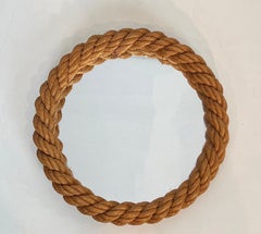 Round Rope Mirror By Audoux Minet