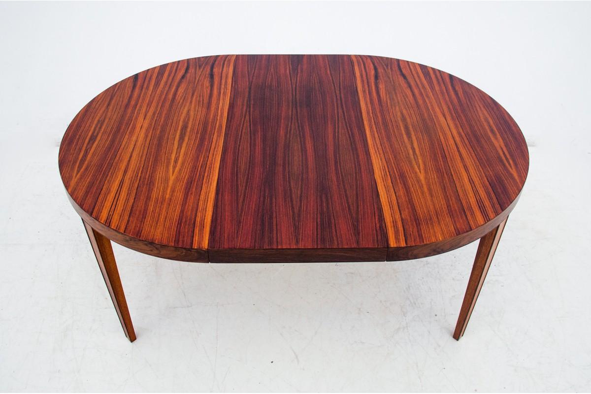 Round Rosewood Dining Table by Severin Hansen, Denmark, 1960 2