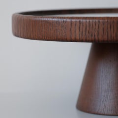 Round Rotating Wooden Serving Tray