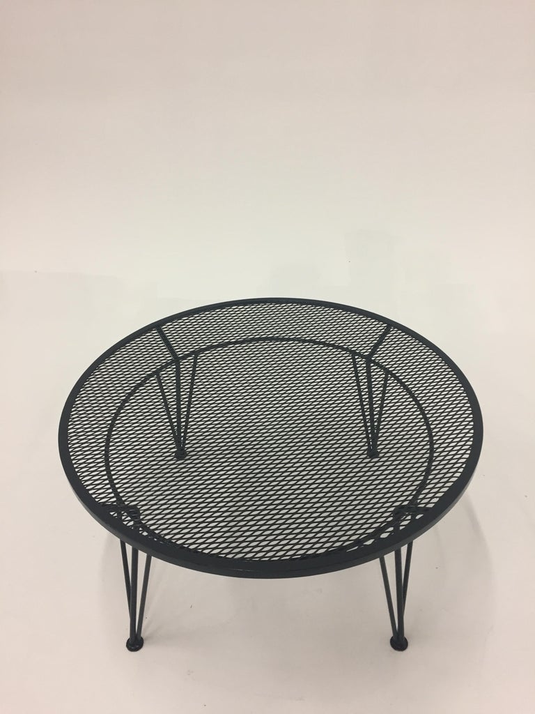 Round Salterini Vintage Outdoor Coffee Table For Sale at ...