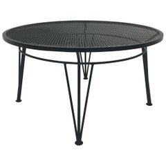 Round Salterini Vintage Outdoor Coffee Table