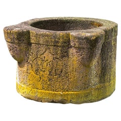 Round Sandstone Trough from 1791, Wellhead