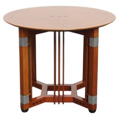Round Schuitema Side/Coffee Table in Art Deco