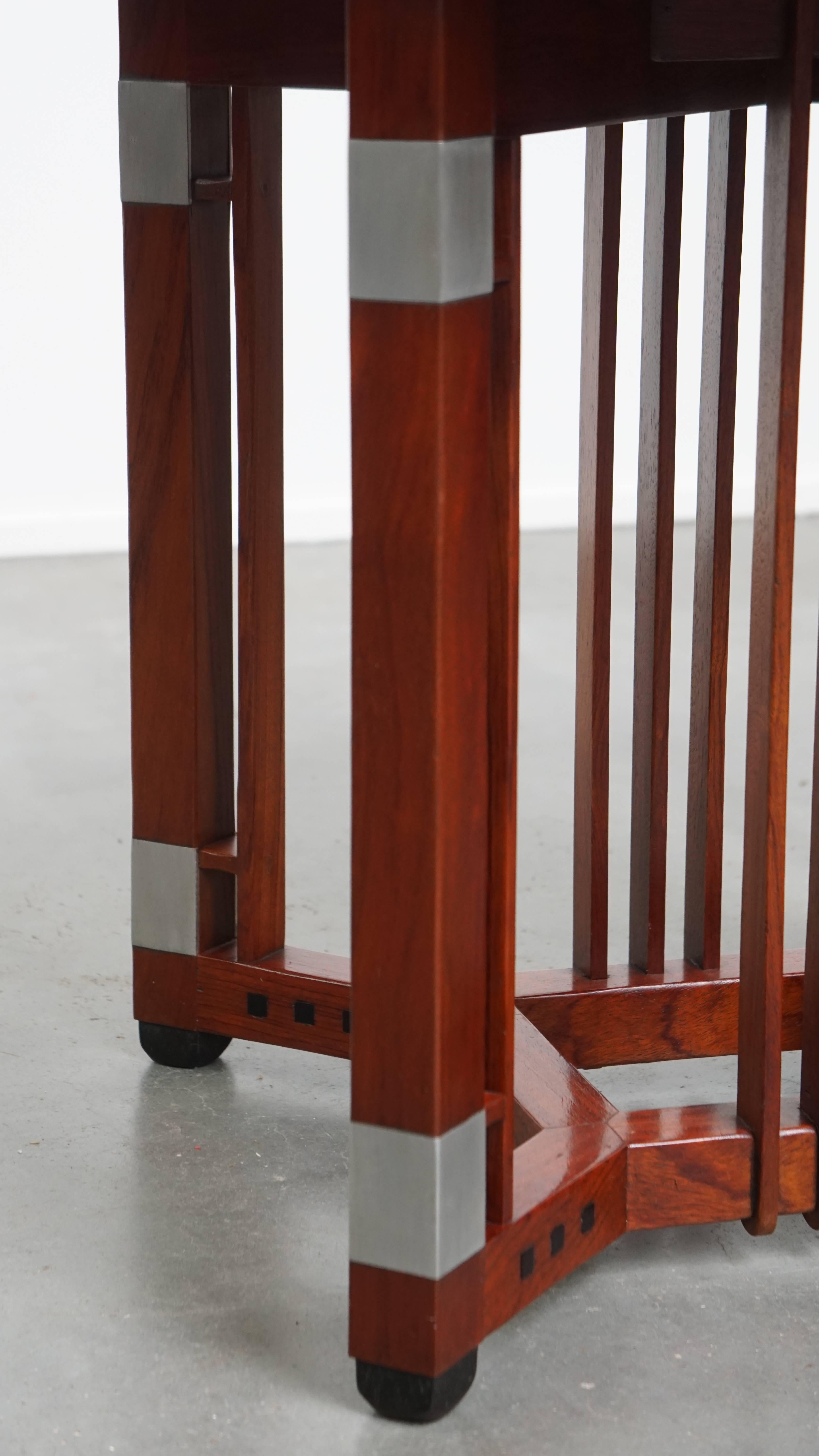 20th Century Round Schuitema side table from the Decoforma series in Art Deco style For Sale