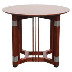 Round Schuitema side table from the Decoforma series in Art Deco style