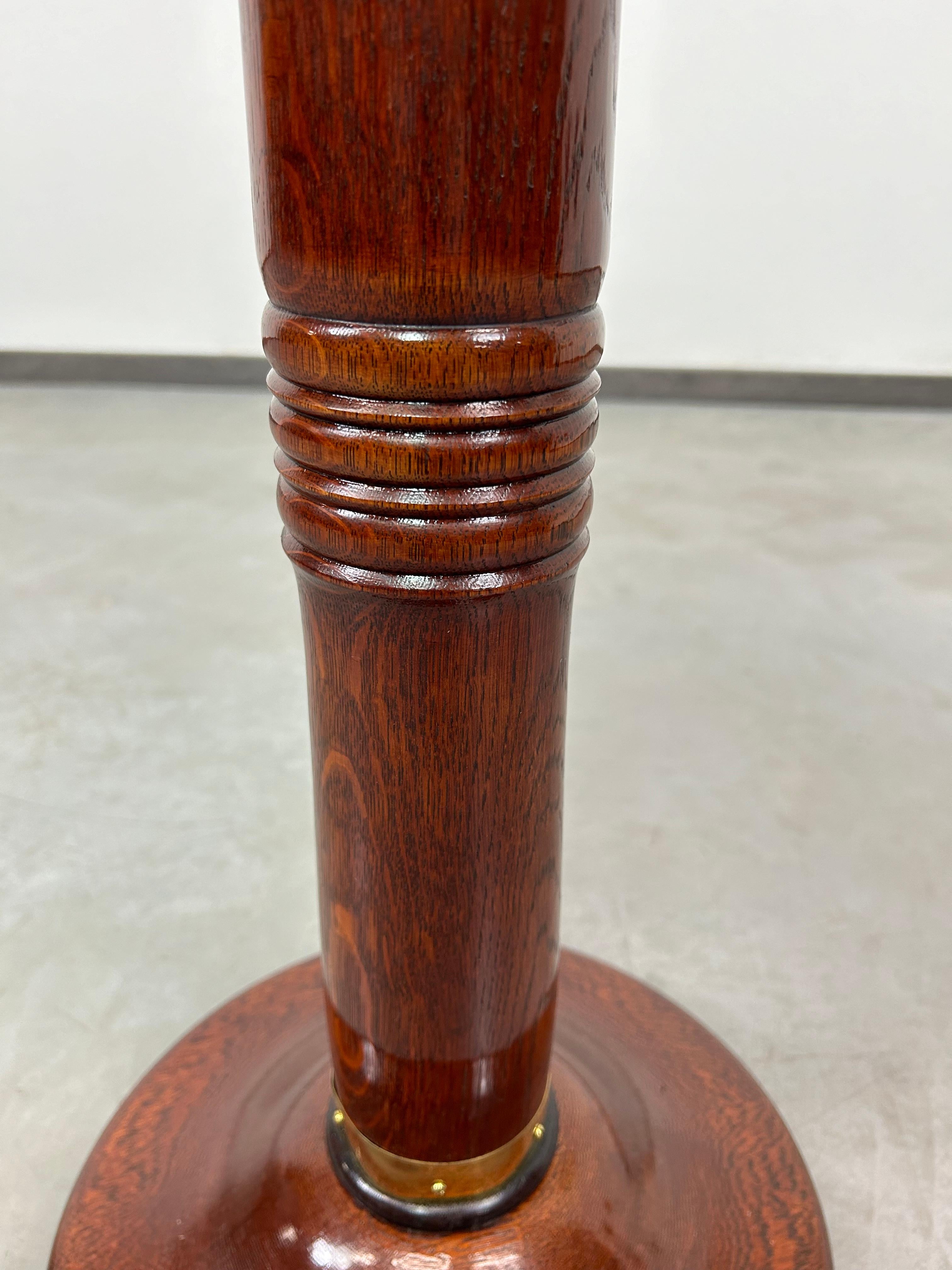 Early 20th Century Round secession side table For Sale