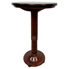 Antique Round secession side table