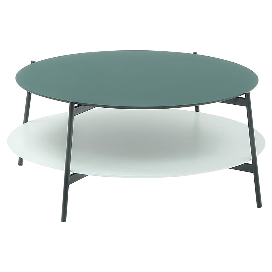 Round Shika Coffee Table by A+A Cooren For Sale
