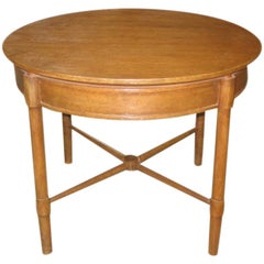 Round Side Table Attributed to William Haines