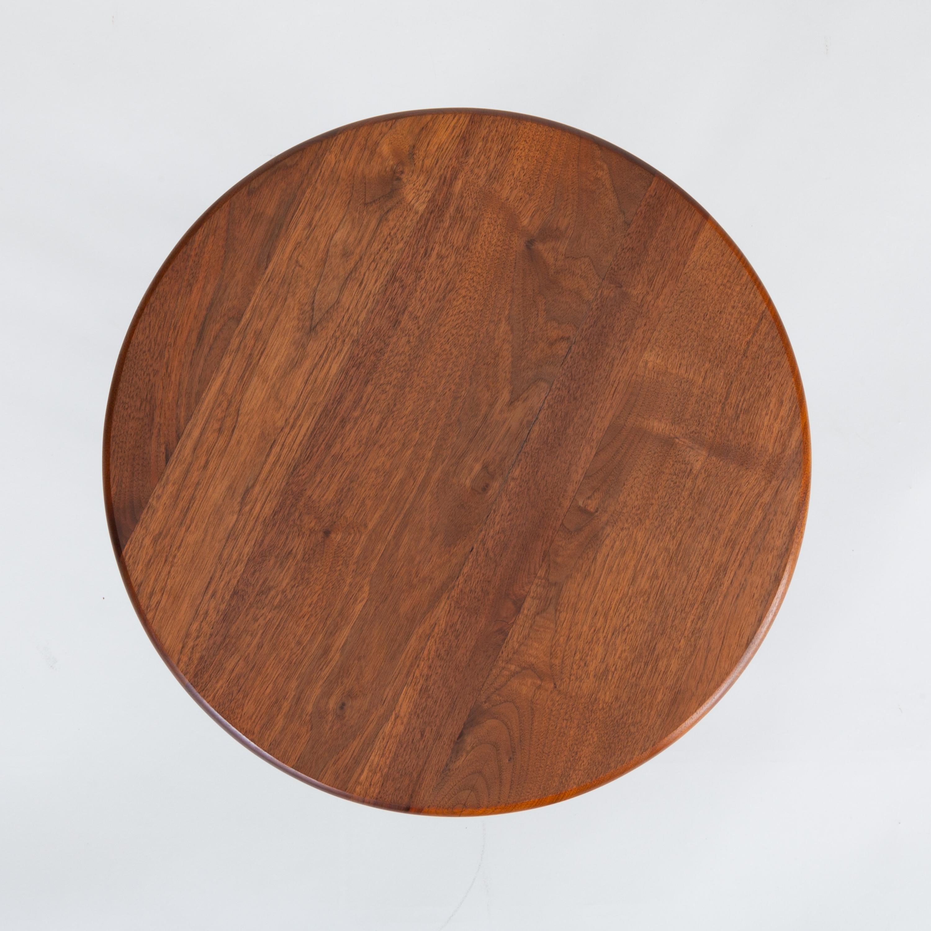 20th Century Round Side Table by Arthur Umanoff for Washington Woodcraft
