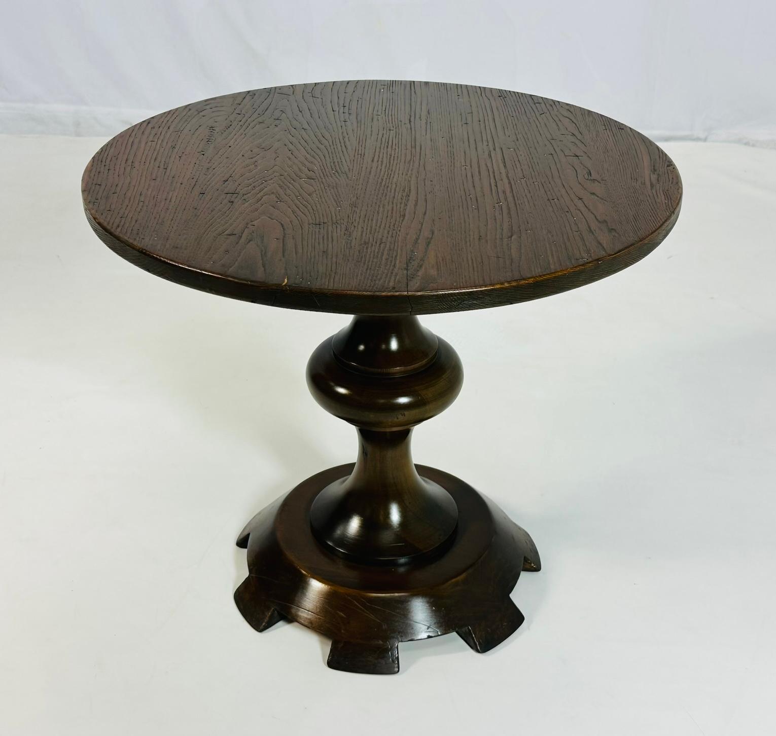 Runder Beistelltisch von Raymond Enkeboll, USA 1940er Jahre (Art déco) im Angebot