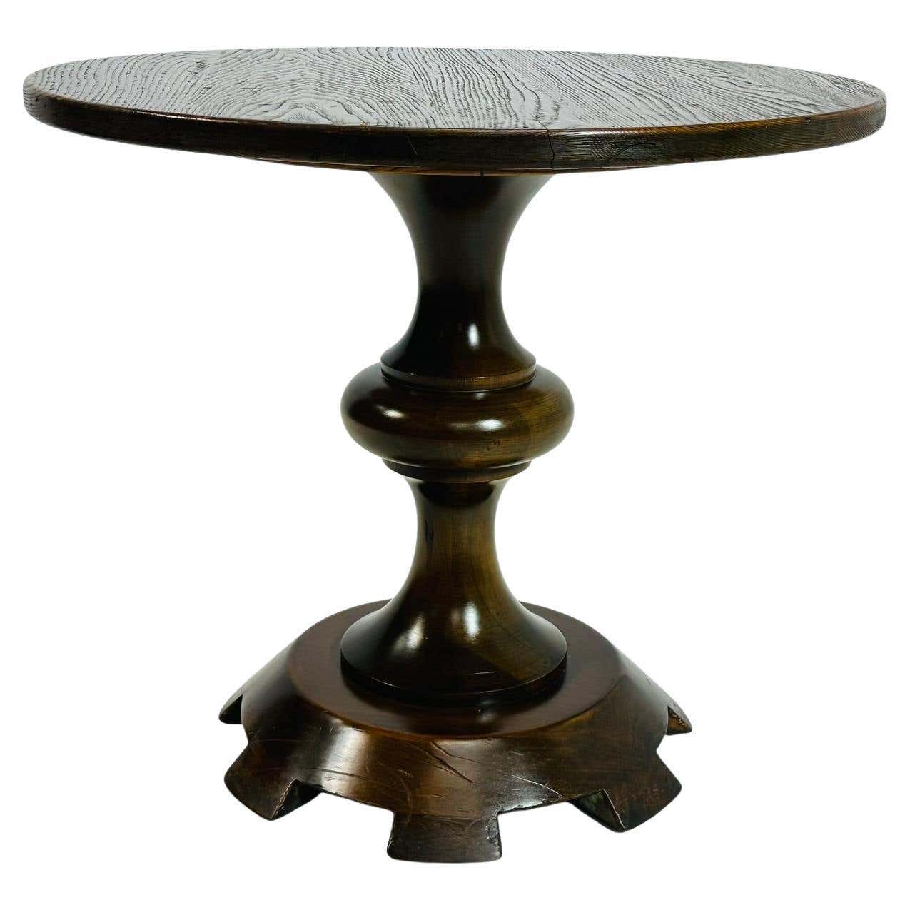 Round Side Table By Raymond Enkeboll, USA 1940's For Sale at 1stDibs