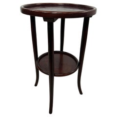 Runder Beistelltisch von Thonet