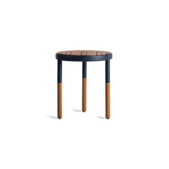 Round Side Tables in Minimalist Design for Outdoor Use