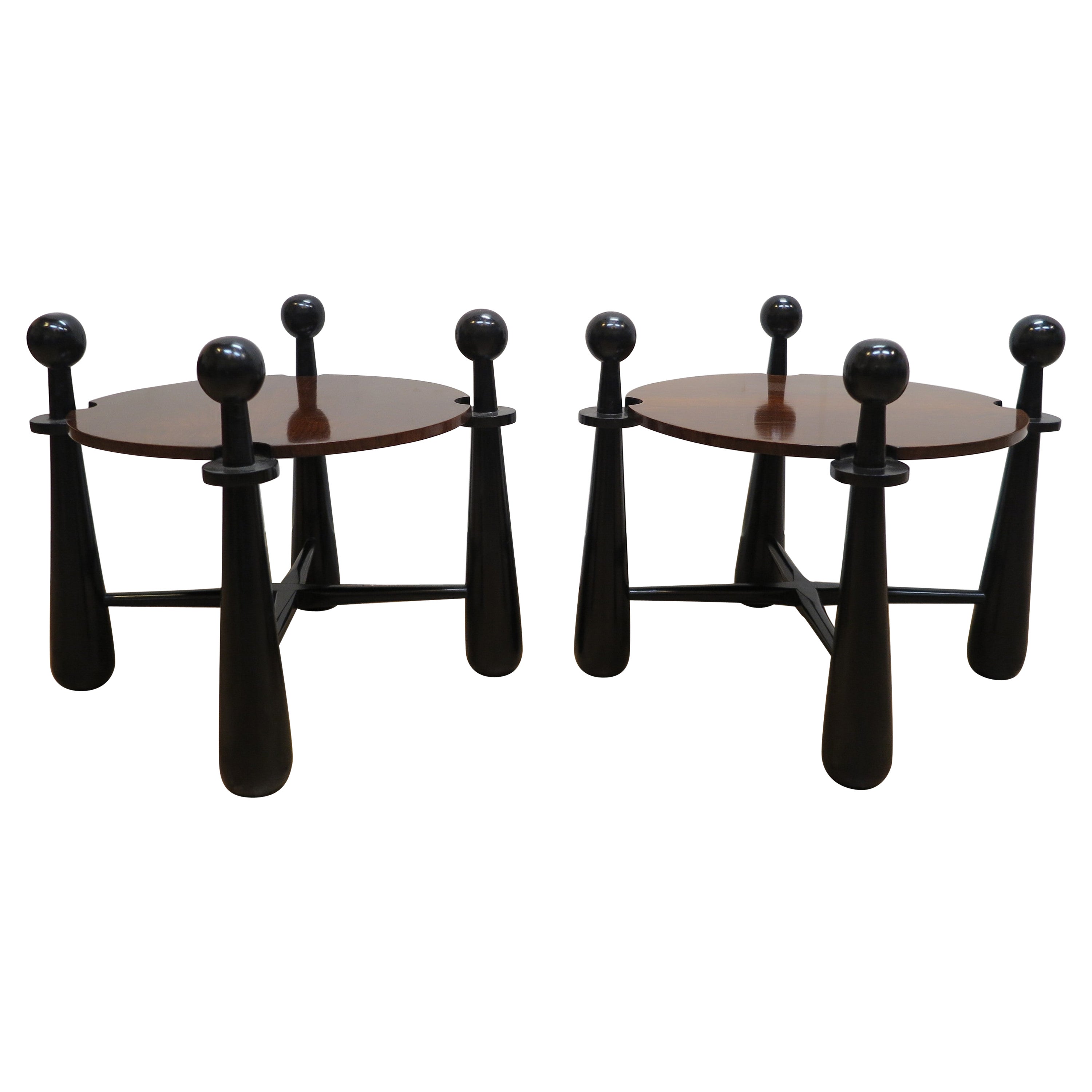 Round Side Tables Manor of Jean Royere